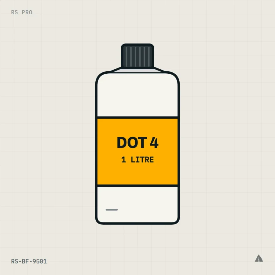 DOT 4 Brake Fluid, 1 L