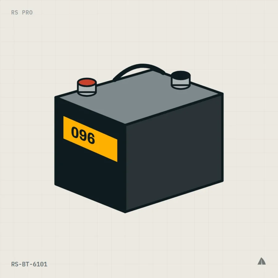 Car Battery 096, 12 V 70 Ah 640 A