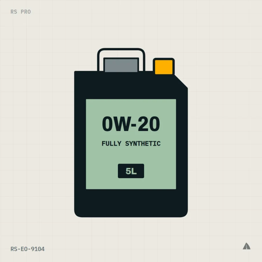 0W-20 Fully Synthetic Engine Oil, 5 L (ACEA C5)