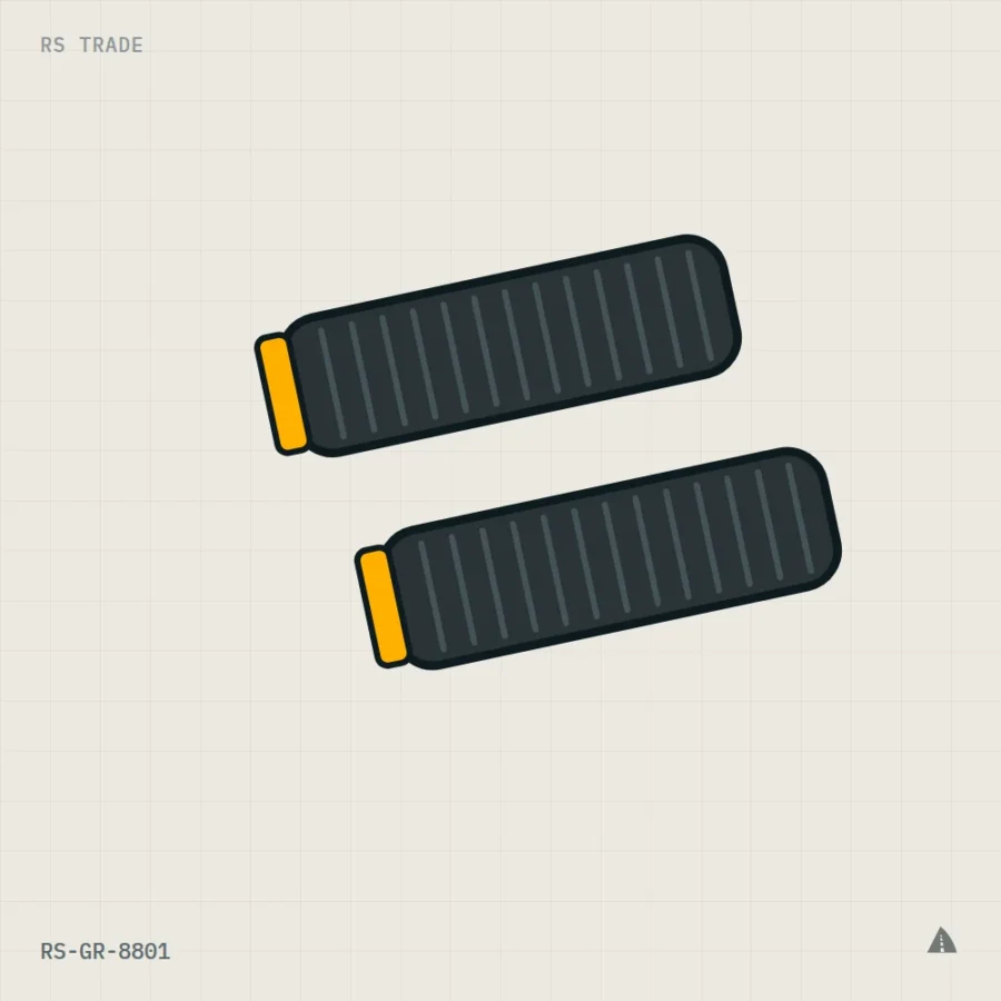 Handlebar Grips 22 mm, Closed End (Pair)