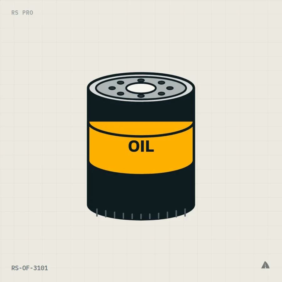 Oil Filter, Spin-On — Ford 1.0 EcoBoost