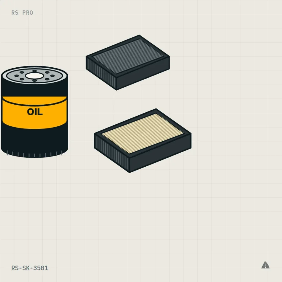 Service Kit: Oil, Air & Cabin Filter — Focus Mk3 1.0 EcoBoost