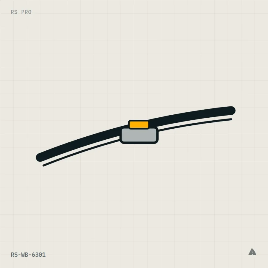 Flat Wiper Blade Set, 26" / 16" — Qashqai J11